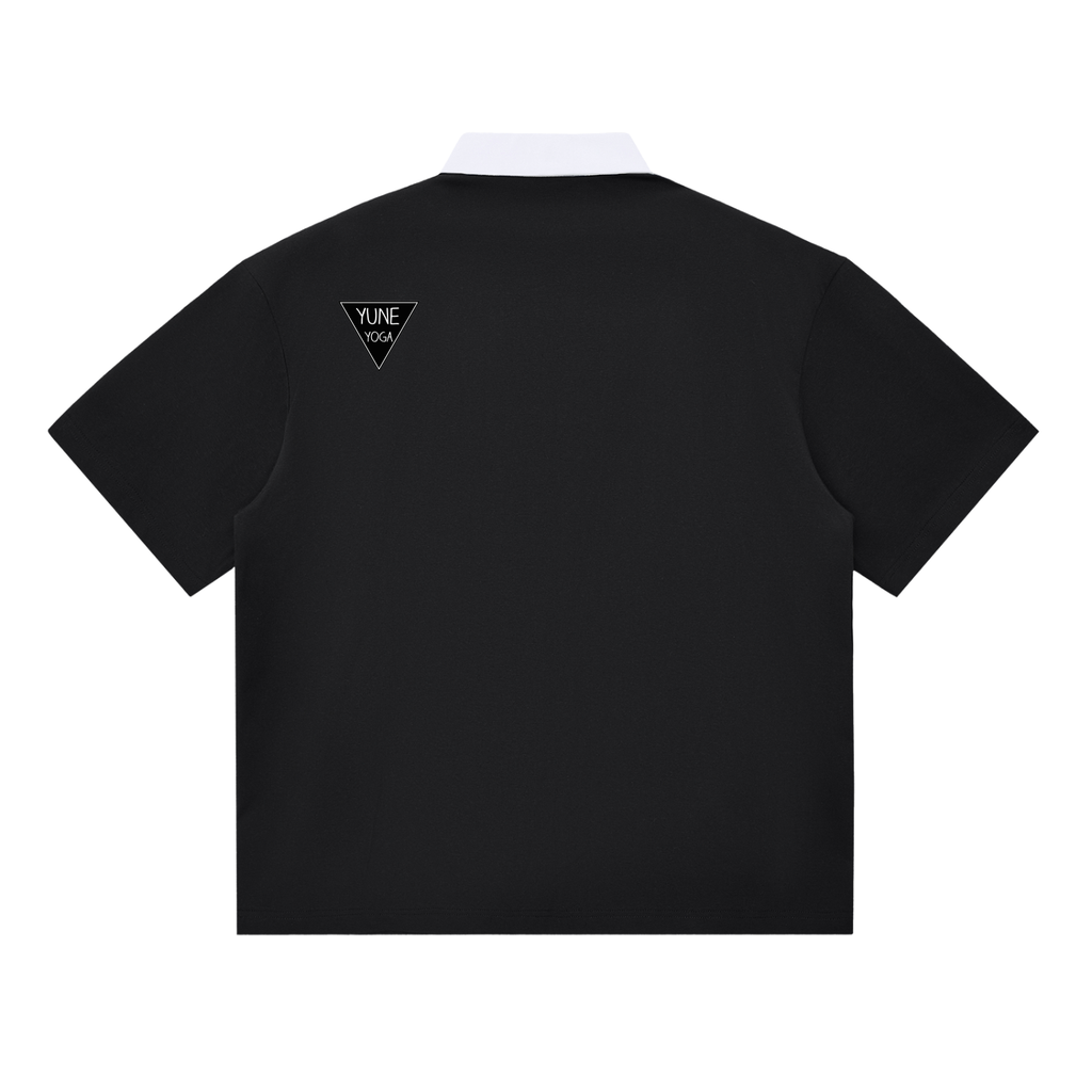 Essential Contrast Polo Shirt-2